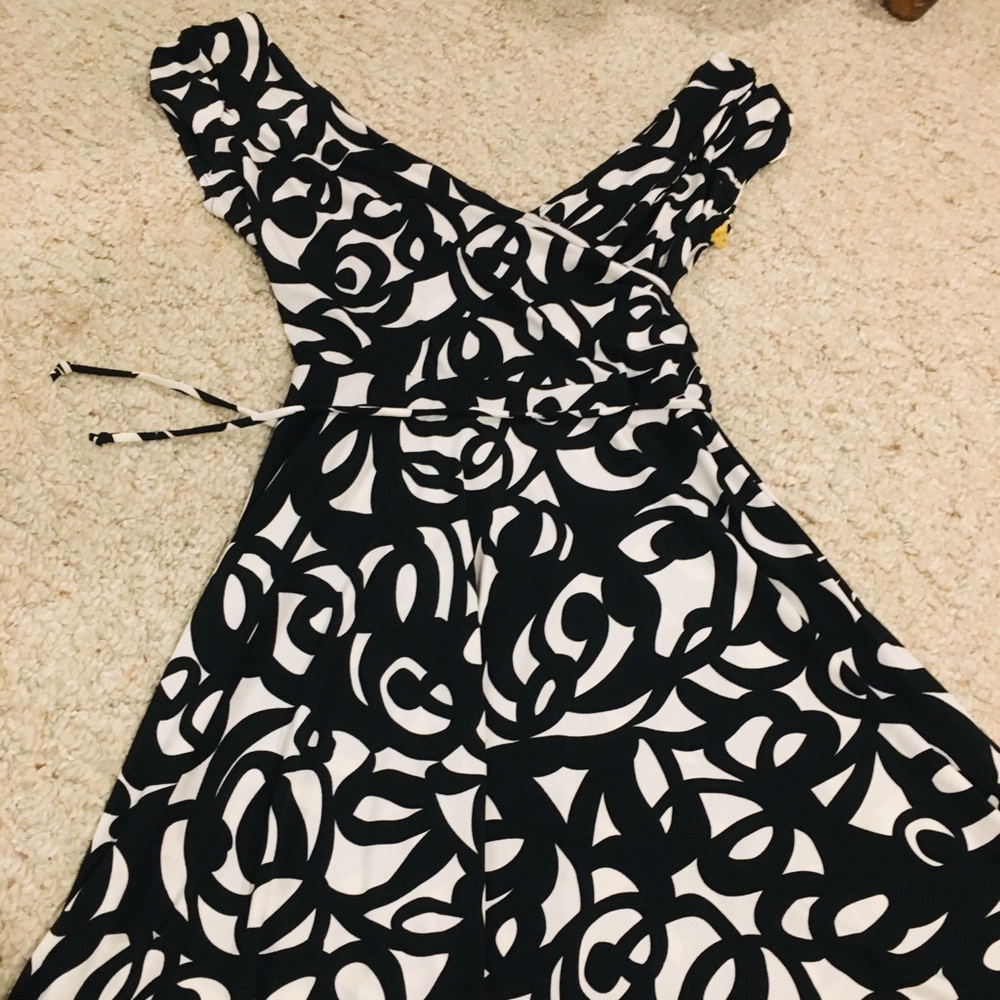 Black & White Dress